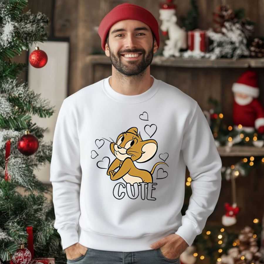 Classic Jerry Mouse Love Sweatshirt 2 Classic Jerry Mouse Love Sweatshirt 2